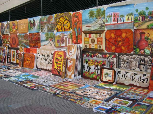 Exposition de peintures naïves