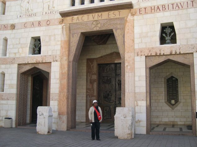 a la Basilique de l'annonciation