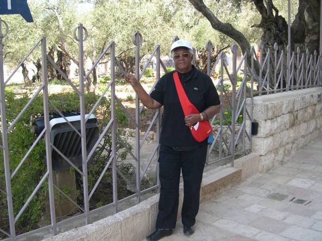 Au Mont des Oliviers à Jérusalem