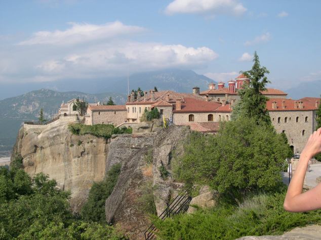 couvents contruits au Méteores