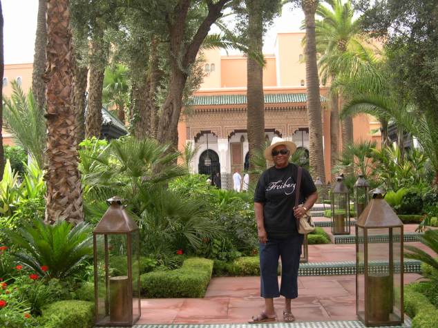 Dans les jardins de la Mamounia 1