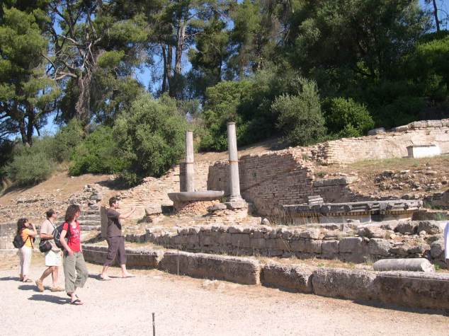 lieu du départ de la flamme Olympique