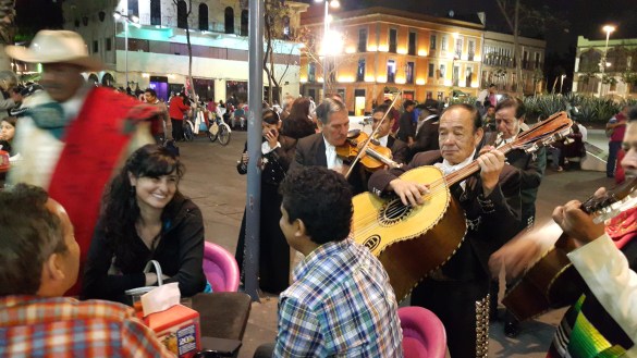 Mexico, place Garibaldi avec les Mariachis