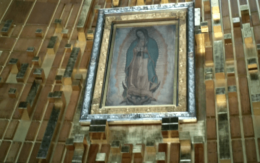 Cape Originale de l'Indien Juan Diego sur laquelle apparut la Ste Vierge