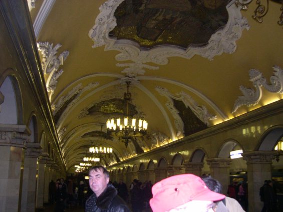 le Métro à Moscou 6