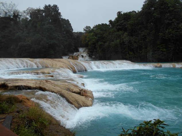 DSCN0028 SAN CRISTOBAL-PALENQUE Cascades d'AGUA AZUL