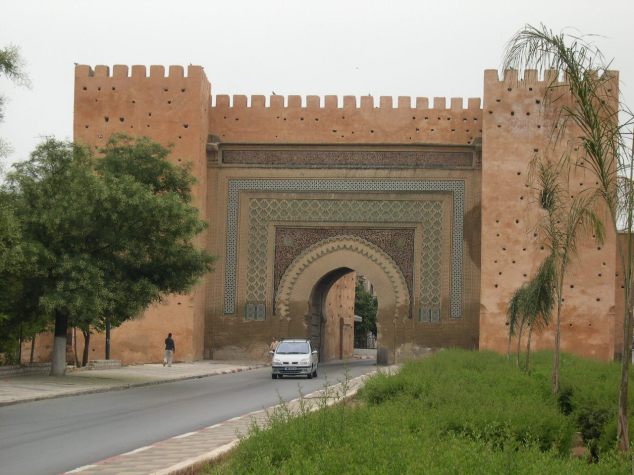 Belle porte d'un rempart