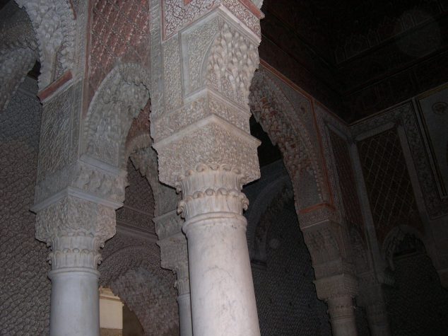 Tombeaux des rois Saadiens détails