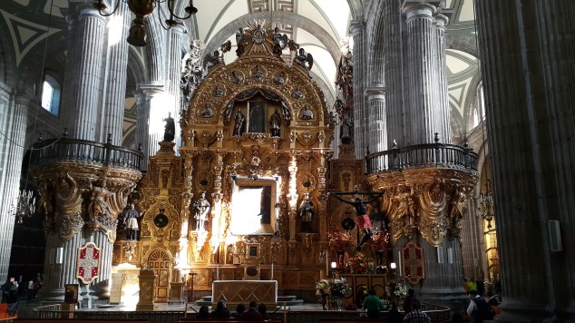 Mexico, la Cathédrale