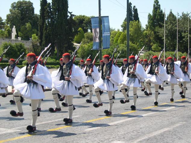 la parade fin retour à la caserne 2