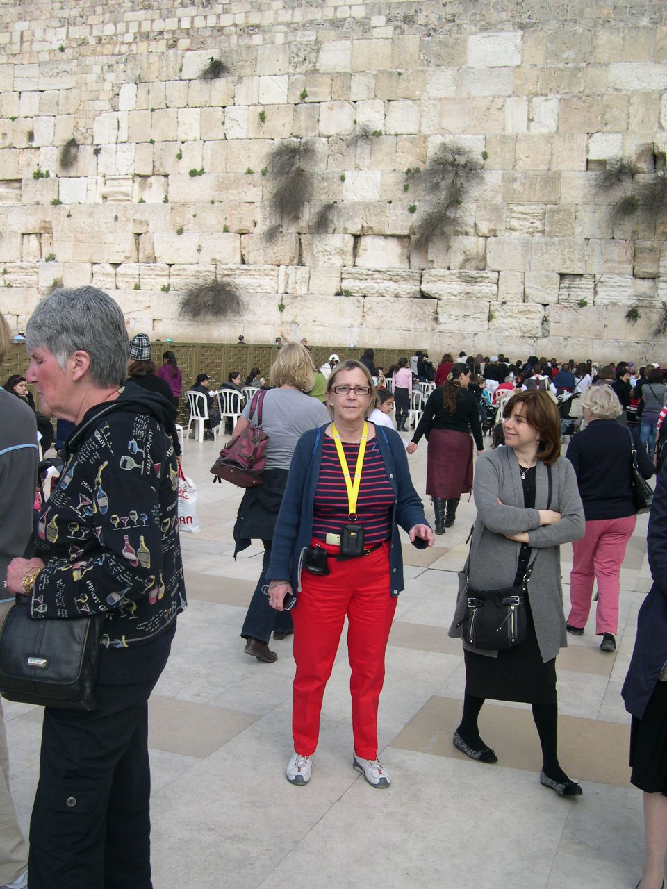 au mur des Lamentations partie femme