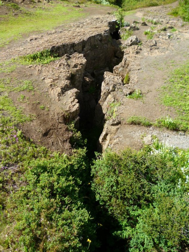 Casure du Rift Atlantique au Parc Thingvellir