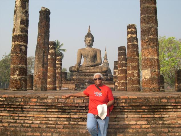 vestiges dans le parc